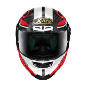 HELMET X803RS ULTRA CARBON CARBON/WHITE/RED 50 ANNI EDITION MEDIUM - Image 1