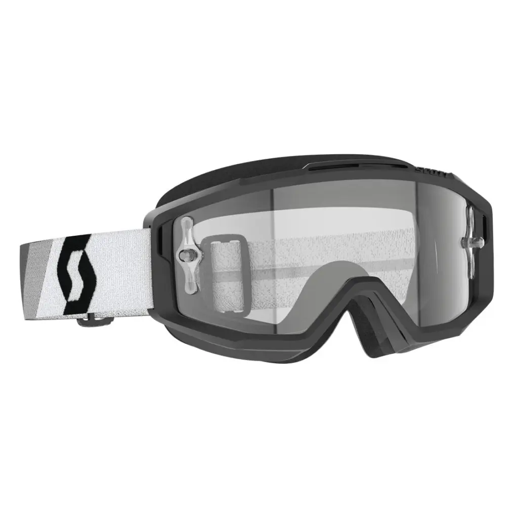 Scott Split OTG Motocross Goggles Black/White