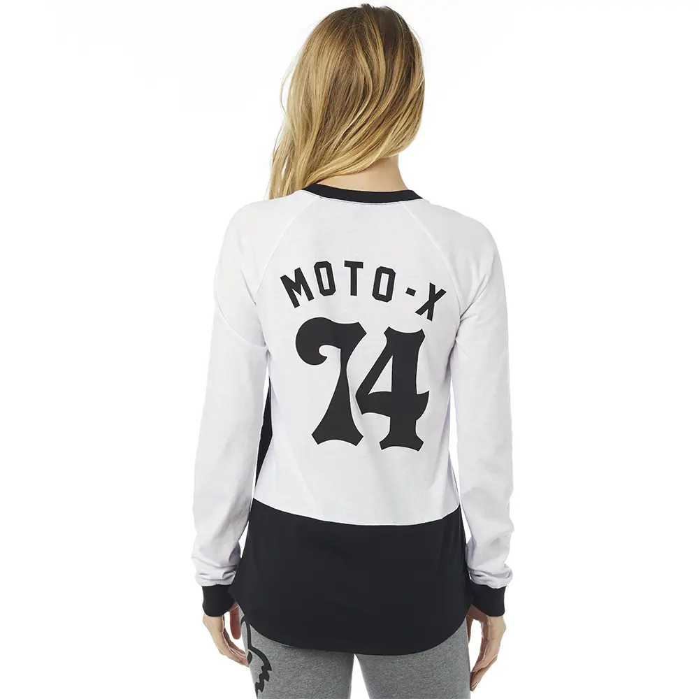 Fox High Side Long Sleeve Tee Ladies Black