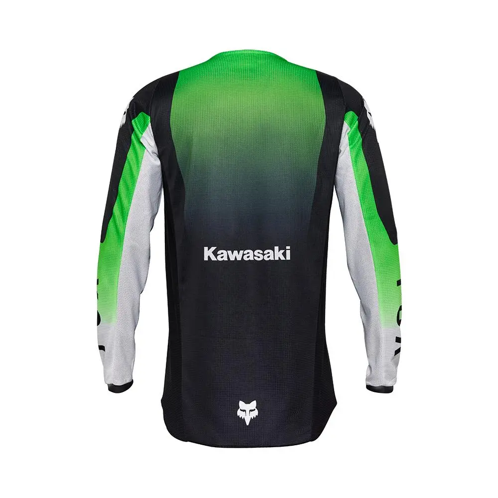 Fox 180 Kawasaki Motocross Jersey Flo Green