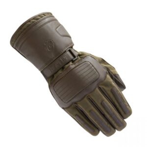 Merlin Croxton Long Wax Road Gloves Brown - Image 1