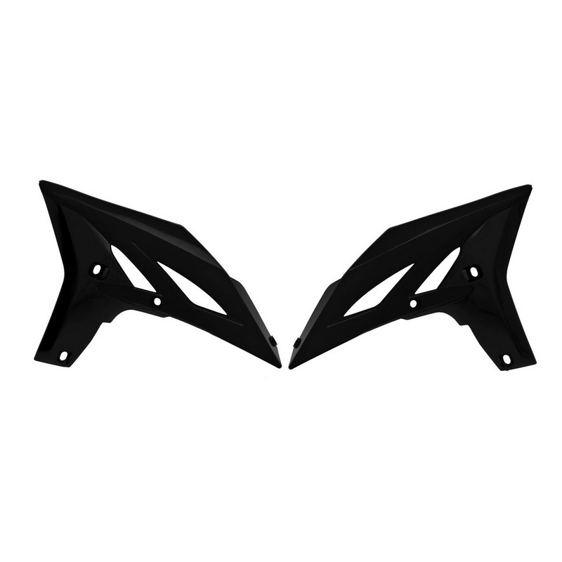 RADIATOR SHROUDS RTECH  YZ250F 10-13  WR450F 12-14 BLACK - Image 1