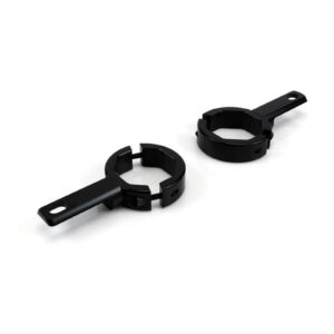 Denali Driving Light Mount - Articulating Bar Clamp 39mm-49mm - Black - Image 1