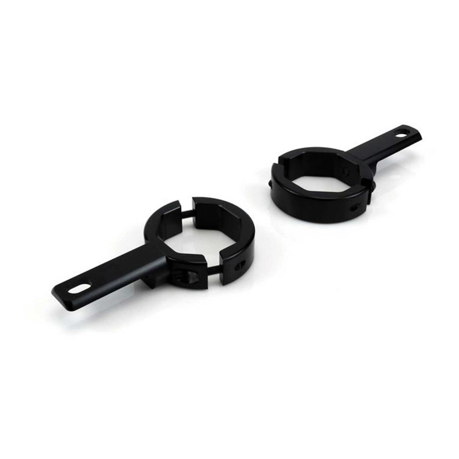 Denali Driving Light Mount - Articulating Bar Clamp 39mm-49mm - Black - Image 1