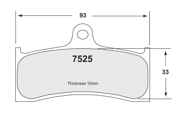 F BRAKE PADS KAWA 6 PISTON alt BR P07KA20