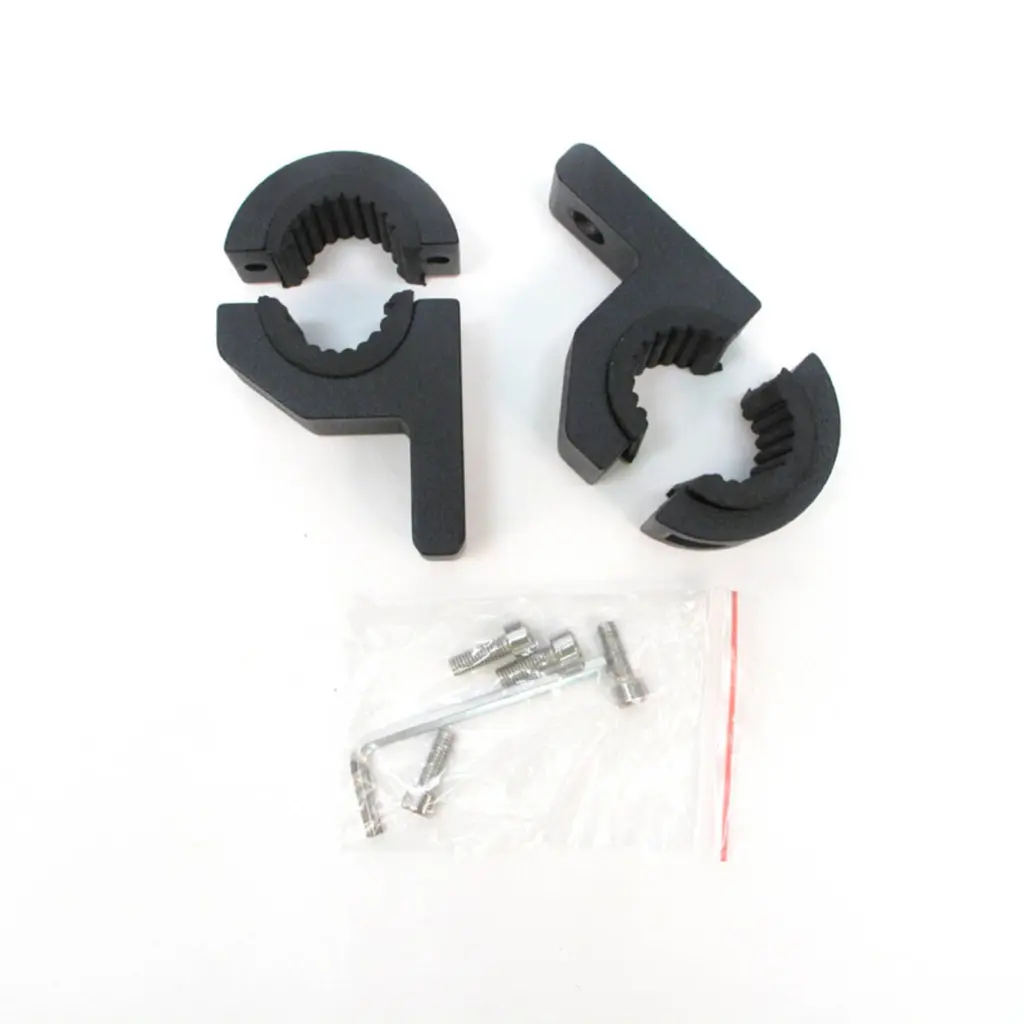WHITES LED LIGHT BAR BRACKETS 28mm PAIR