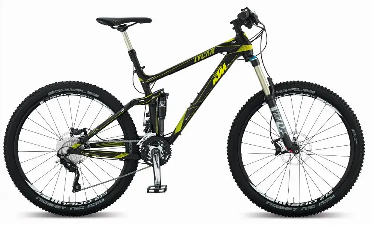 Bike KTM 2014 Lycan LT 272 Black/Yellow