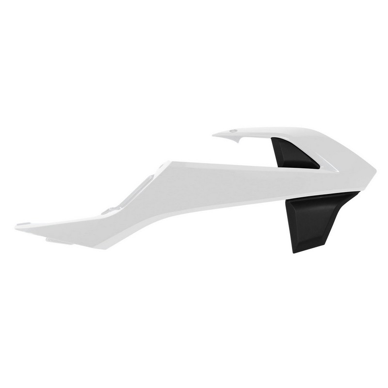 RADIATOR SHROUDS RTECH KTM 65SX 16-20 WHITE BLACK - Image 1