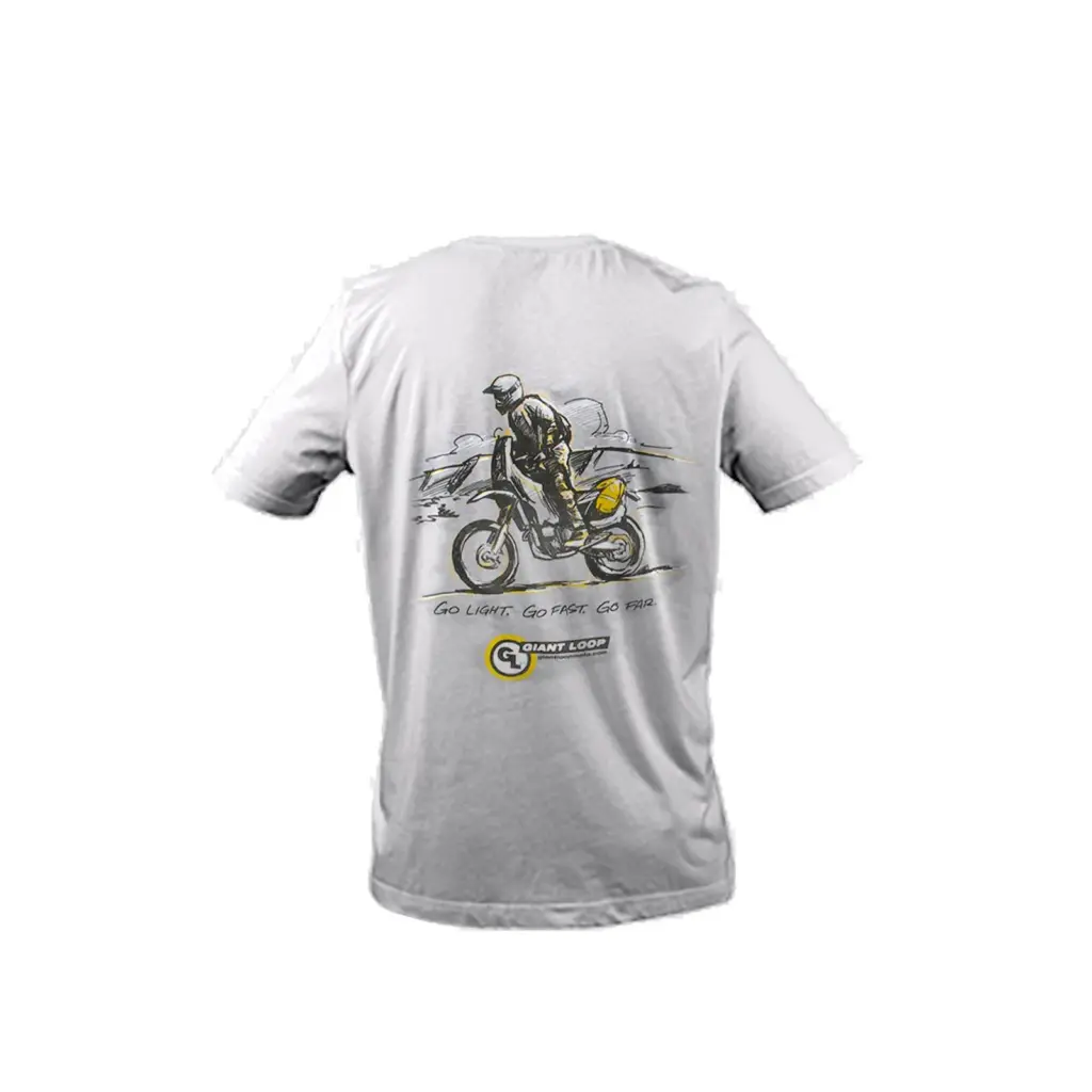 Giant Loop T-Shirt Short Sleeve Grey