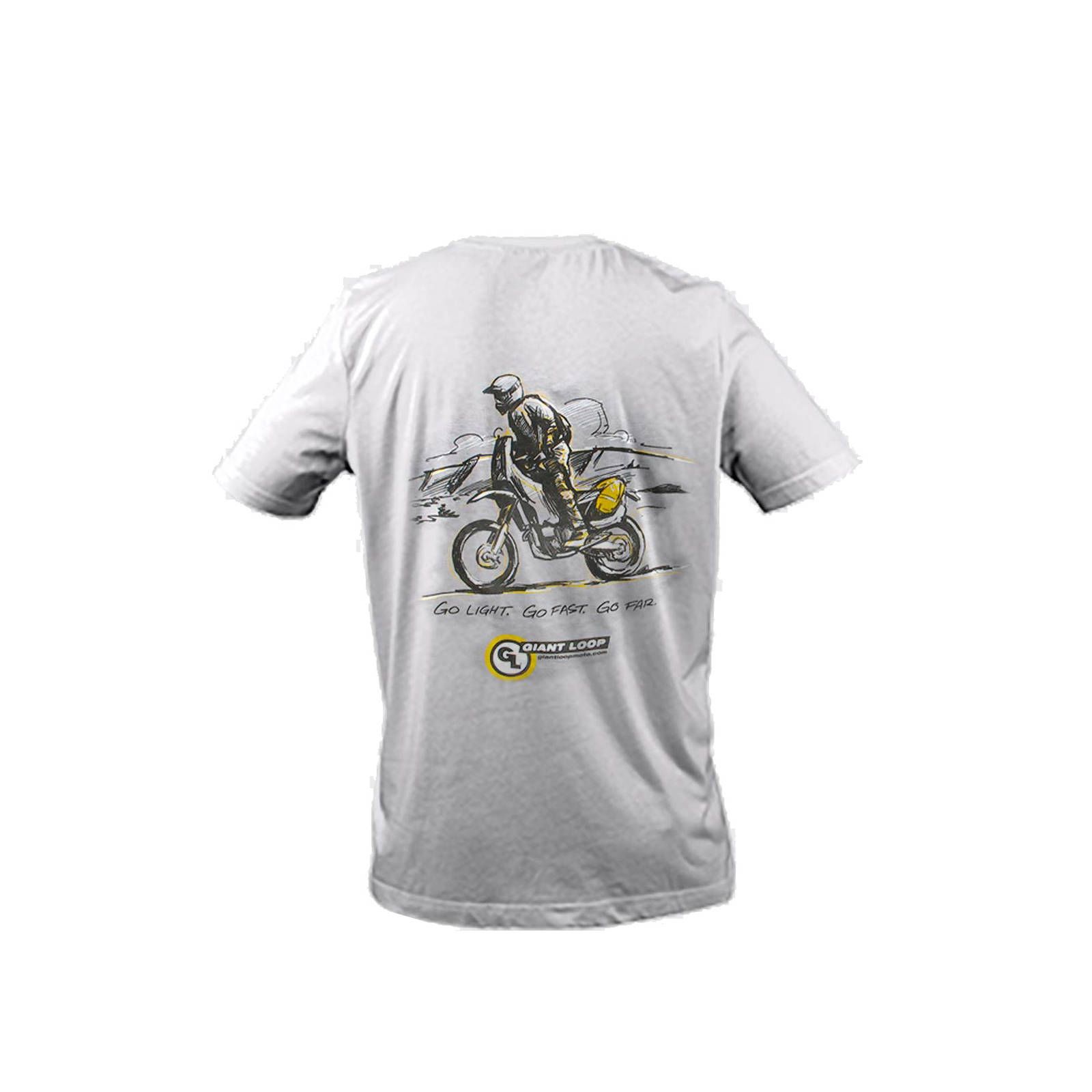 Giant Loop T-Shirt Short Sleeve Grey - Image 1