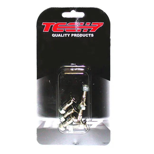 *Sprocket nut & bolt 8x34 mm kit 6pc Tech7                 []