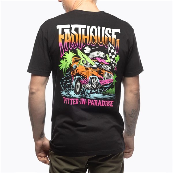 Fasthouse Pitted Tee Black - Image 3