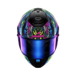 Shark Spartan RS Road Helmet Shaytan Black/Green/Violet - Image 2