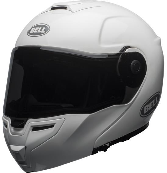 Bell SRT Modular Flip Front Helmet White - Image 3