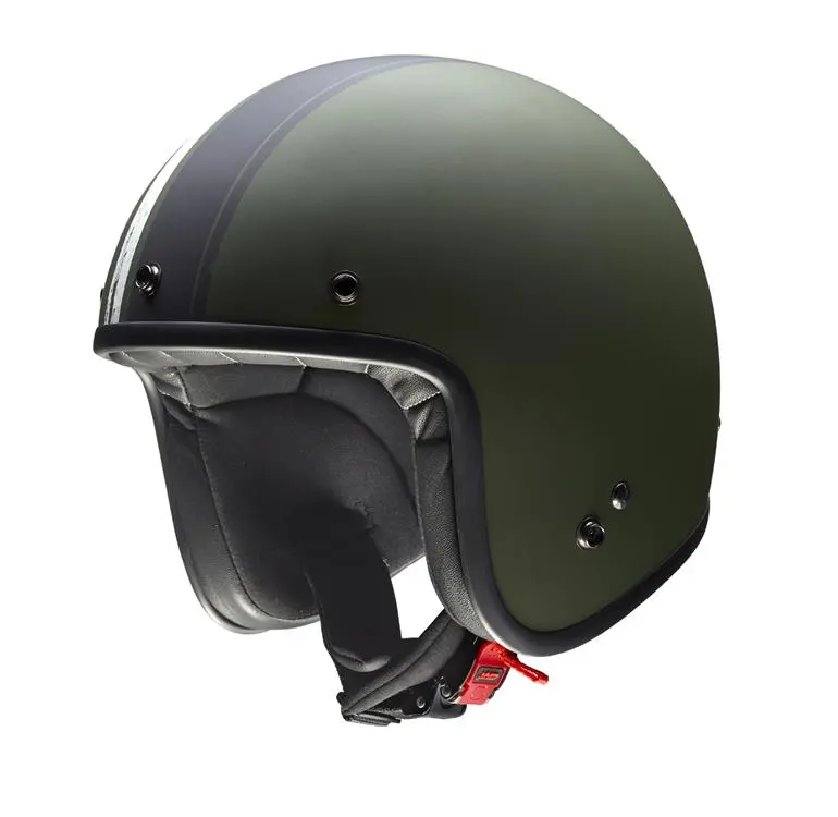 Open Face Helment Givi H207 Green