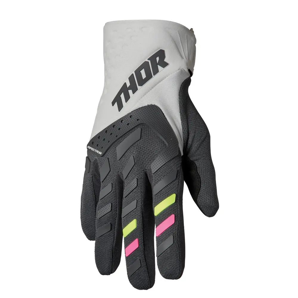 Thor Spectrum Motocross Gloves Ladies Grey/Charcoal