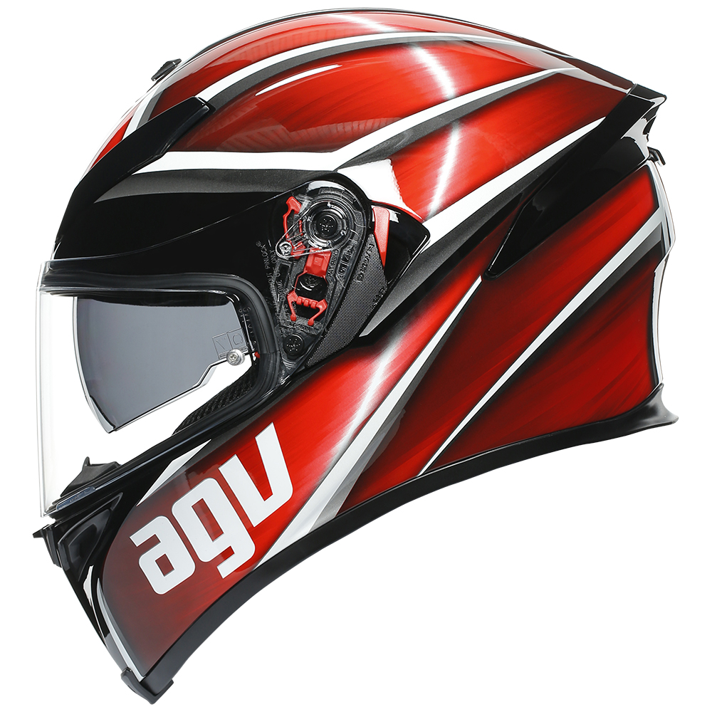 AGV K5 S [TEMPEST BLACK/RED] 64 2XL - Image 3