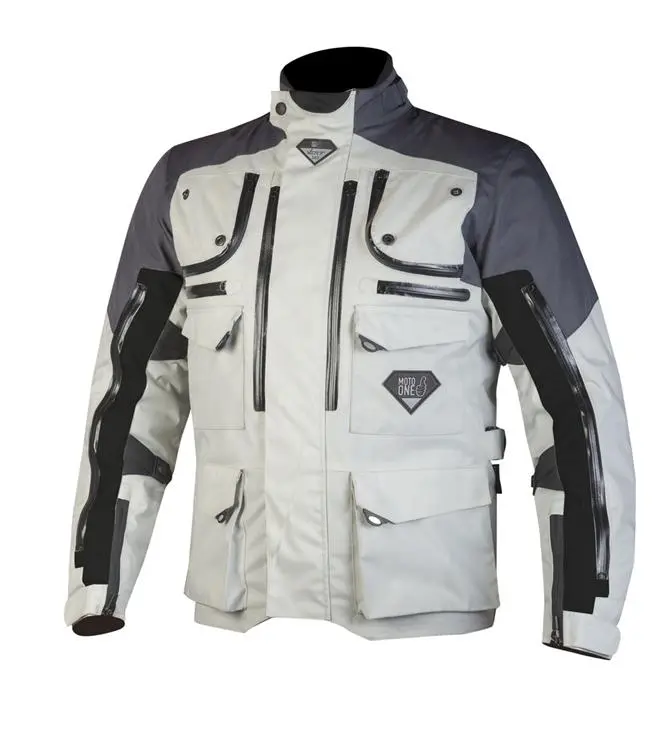 Moto One Vert 360 Road Jacket Grey/Grey