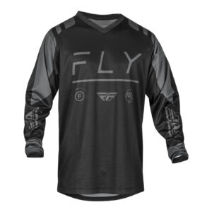 FLY Racing F-16 Motocross Jersey Black / Charcoal - Image 1