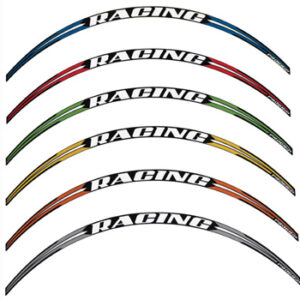*Racing wheel strips 8pcs orange (two wheels)              [C] - Image 1