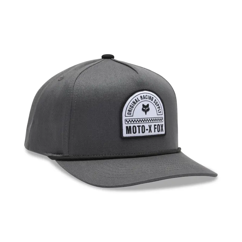 Fox Victory Snapback Hat Dark Shadow Grey