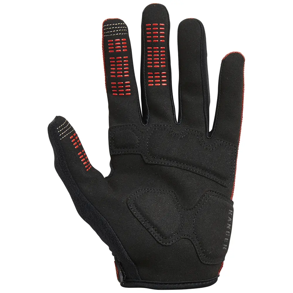 Fox Ranger Gel Gloves Ladies Red Clay