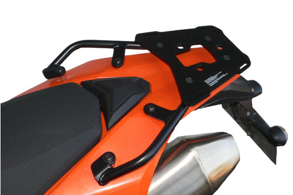 ALU RACK CARRIER SW MOTECH LASERED KTM 690 ENDURO 07-18 BLACK - Image 1
