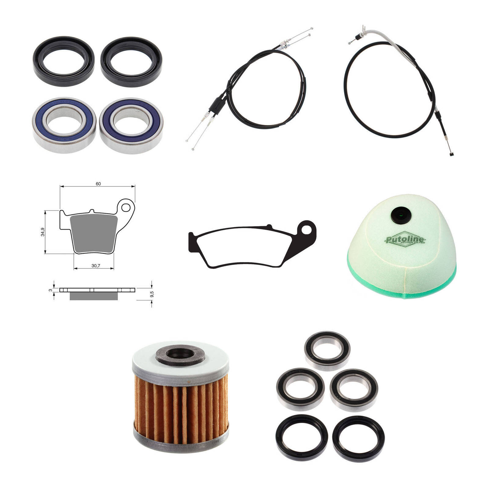 Offroad Refurb Kit - Honda CRF250R '10-'13 - Image 1