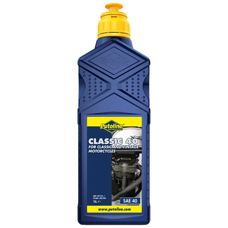 ! PUTOLINE CLASSIC SAE40 ENGINE OIL 1LT (74128) - INDENT