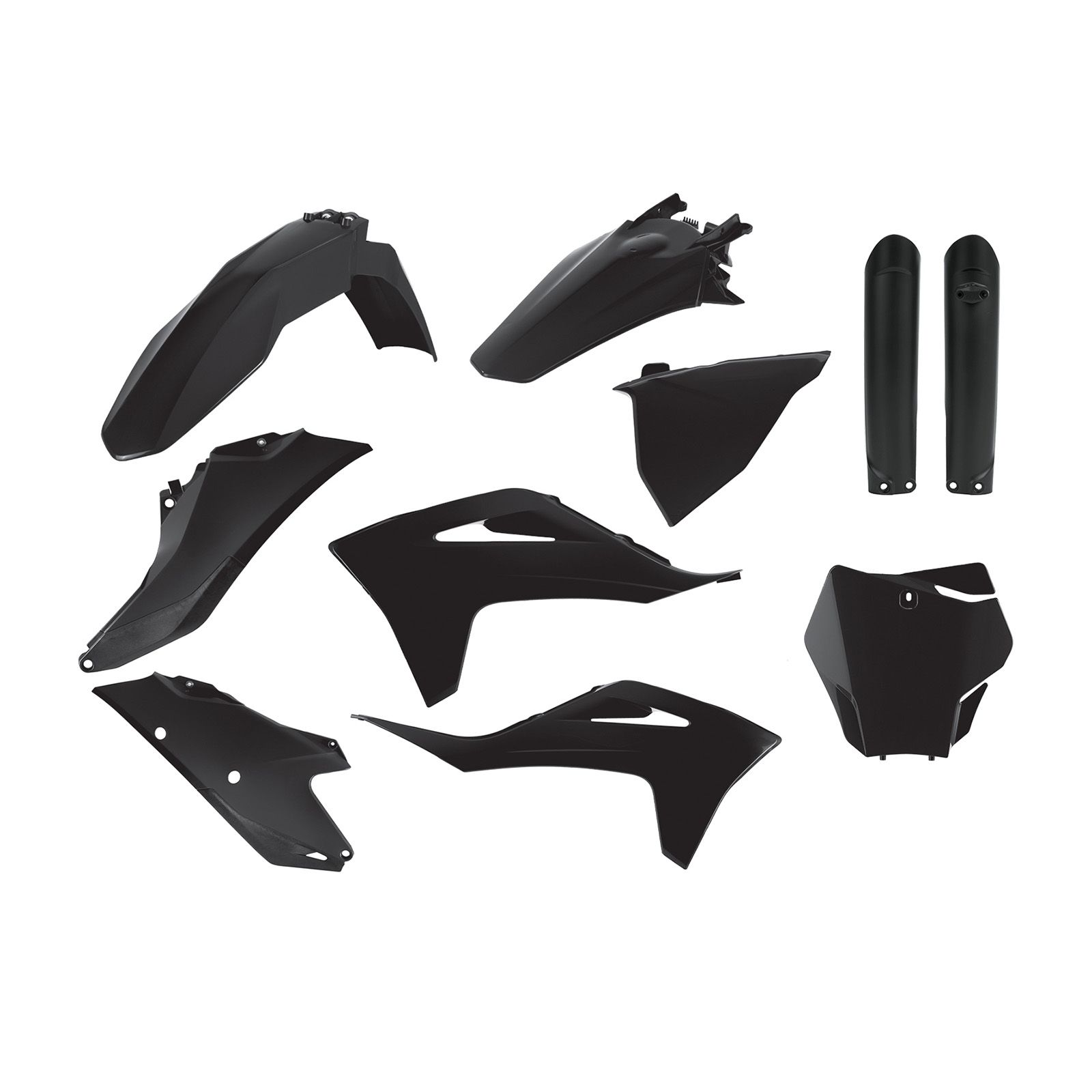 POLISPORT FULL MX KIT GASGAS MC/MCF 21- BLACK - Image 1