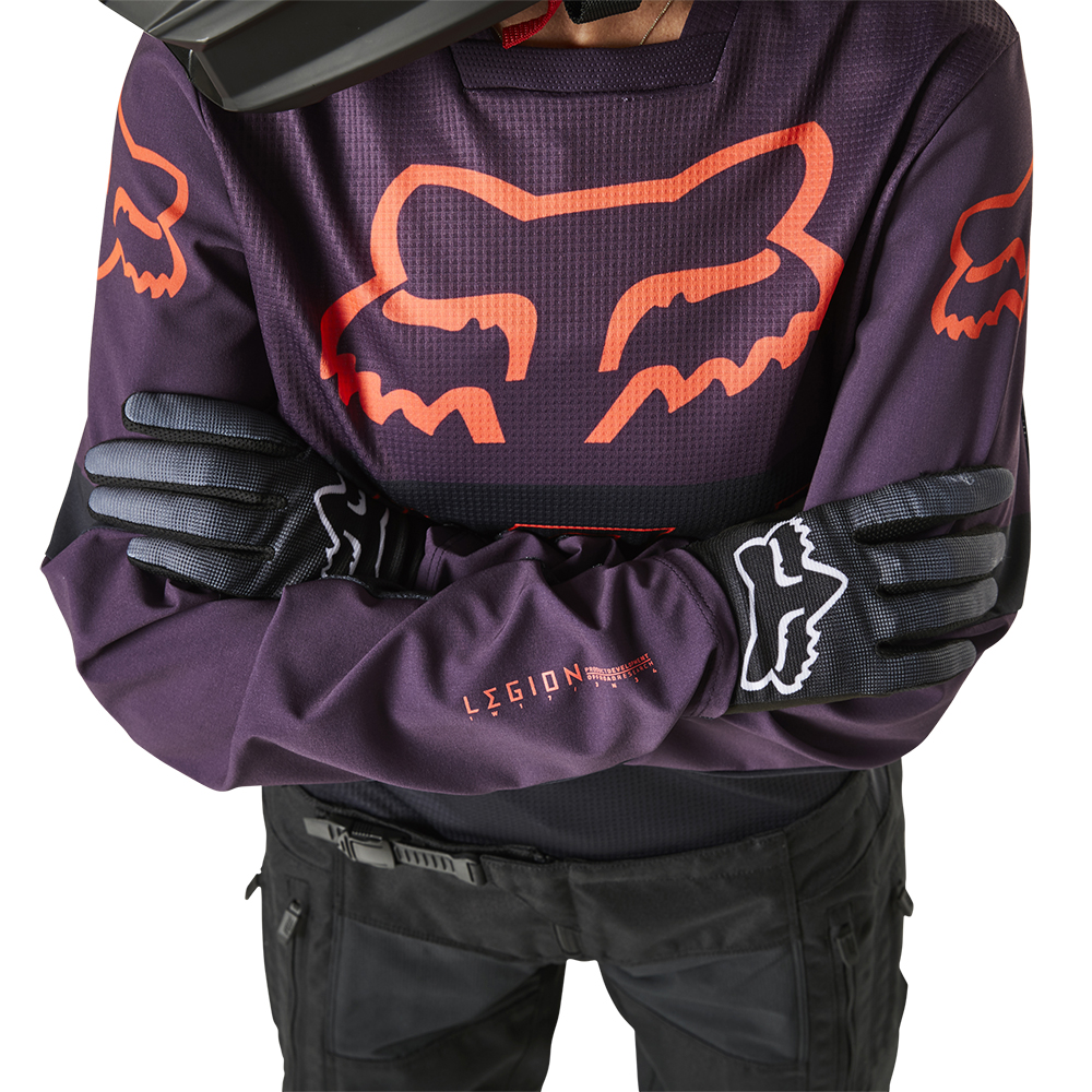 Fox Legion LT Womens Black Motocross Jersey - Image 48
