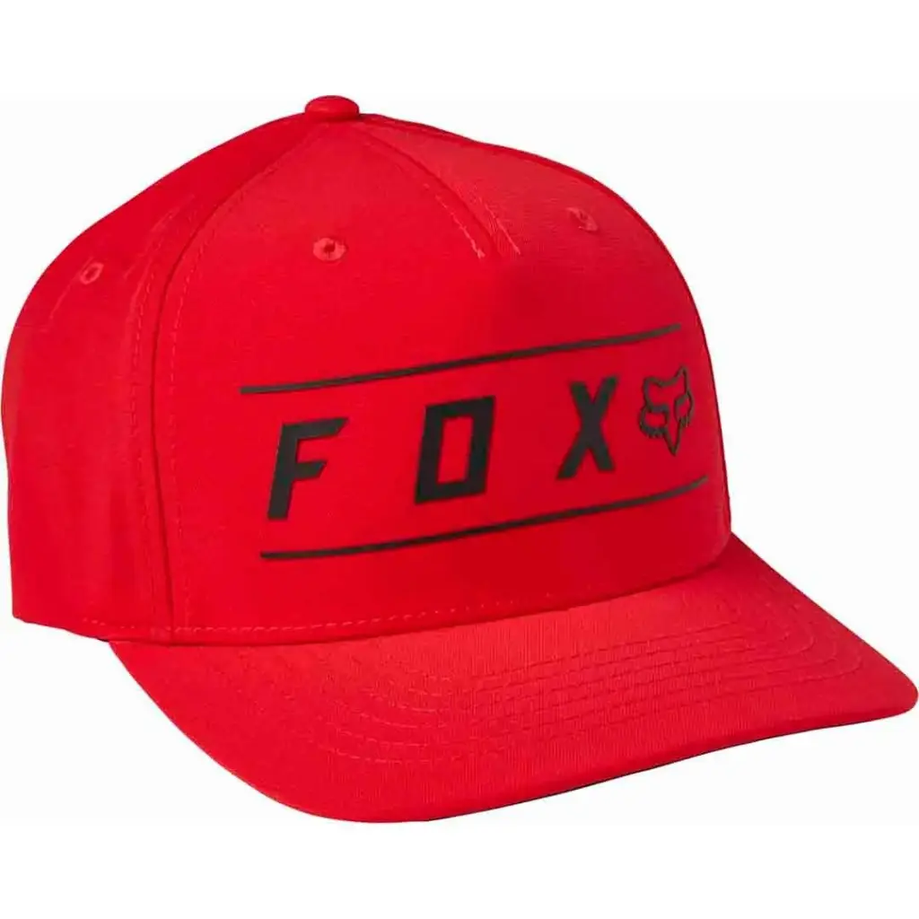Fox Pinnacle Tech Flexfit Cap Flame Red