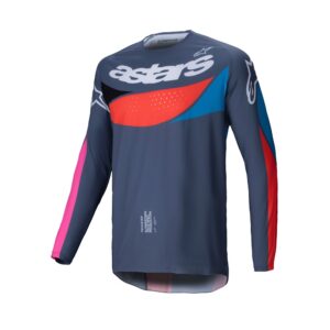 Alpinestars Techstar Dreem Motocross Jersey Gray/Multicolour - Image 1