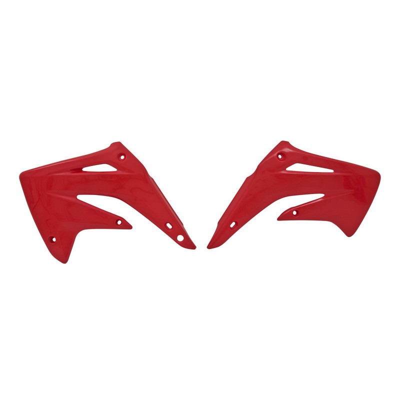 RADIATOR SHROUDS RTECH HONDA CR85R 03-07 RED - Image 1
