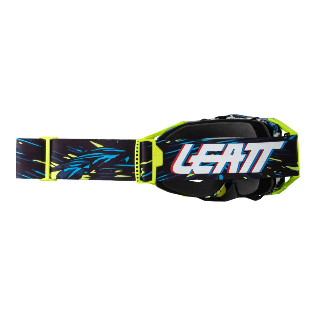 Leatt Velocity 6.5 Motocross Goggles Lime Light Grey 58%