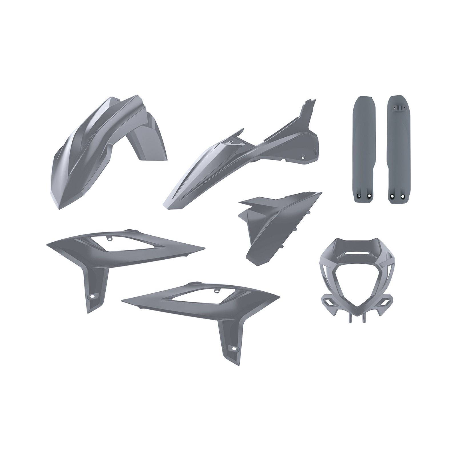 POLISPORT ENDURO FULL KIT BETA RR 20-21 NARDO GREY - Image 1