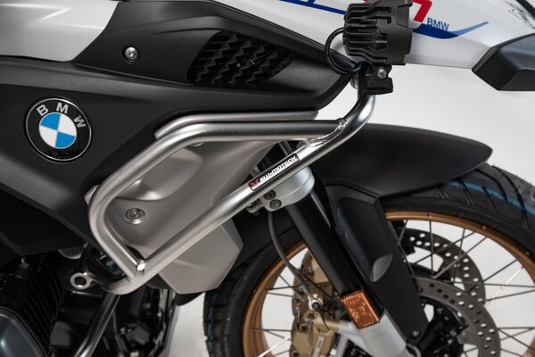 *CRASHBAR UPPER SW MOTECH STAINLESS STEEL BMW R1200GS 16-18 R1250GS 18-20 - Image 1