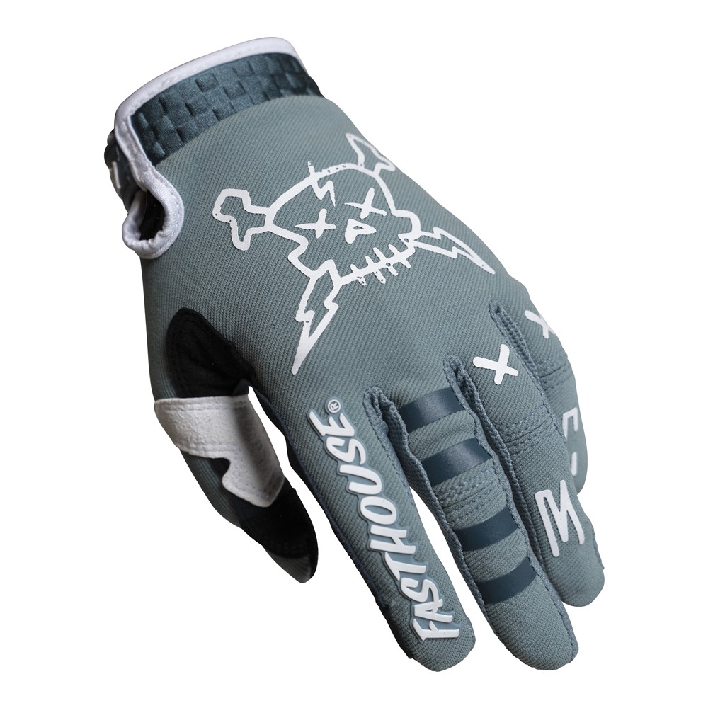 Fasthouse Youth Speed Style Akuma Motocross Glove Indigo - Image 1