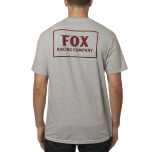 Tee Fox Heater Pocket Heather Grey - Image 2