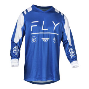 FLY Racing F-16 Motocross Jersey True Blue / White - Image 1