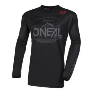 Oneal Element Dirt Motocross Jersey Black/Grey - Image 2