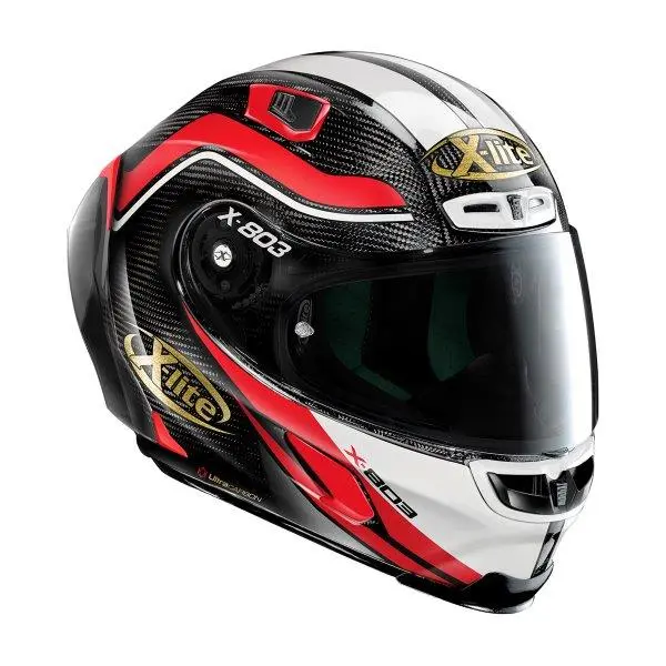 HELMET X803RS ULTRA CARBON CARBON/WHITE/RED 50 ANNI EDITION MEDIUM