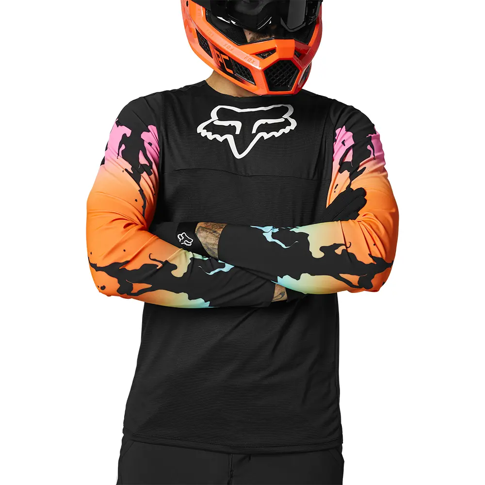Fox Flexair Pyre Jersey RS Black