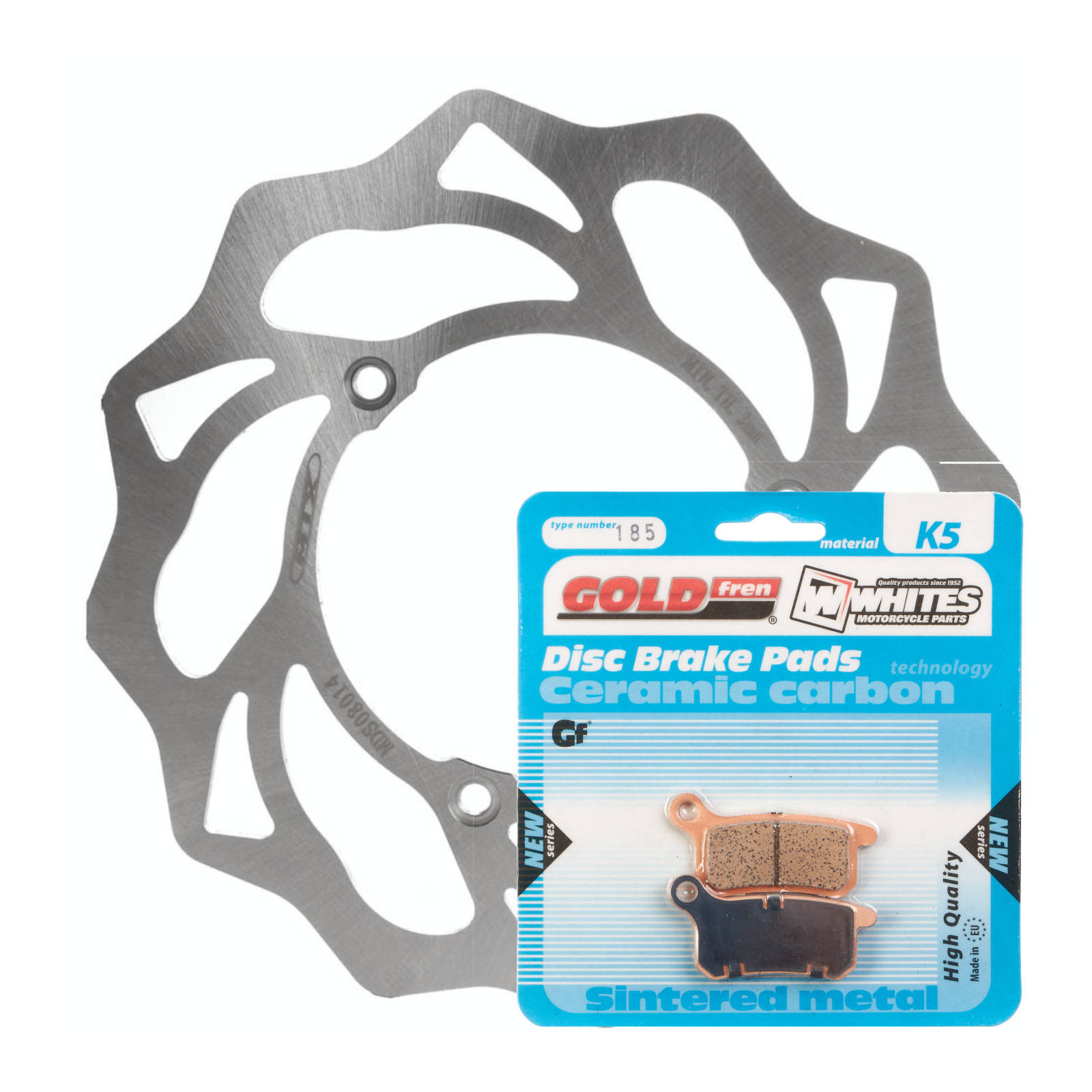 Brake Disc & Pad Front Kit - KTM 65 SX '04-'19 - Image 1