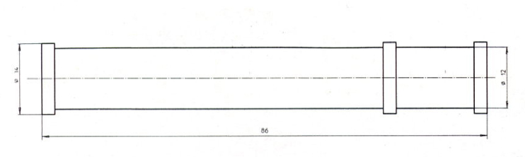 RUBBER SLEEVE 86 mm - Image 1