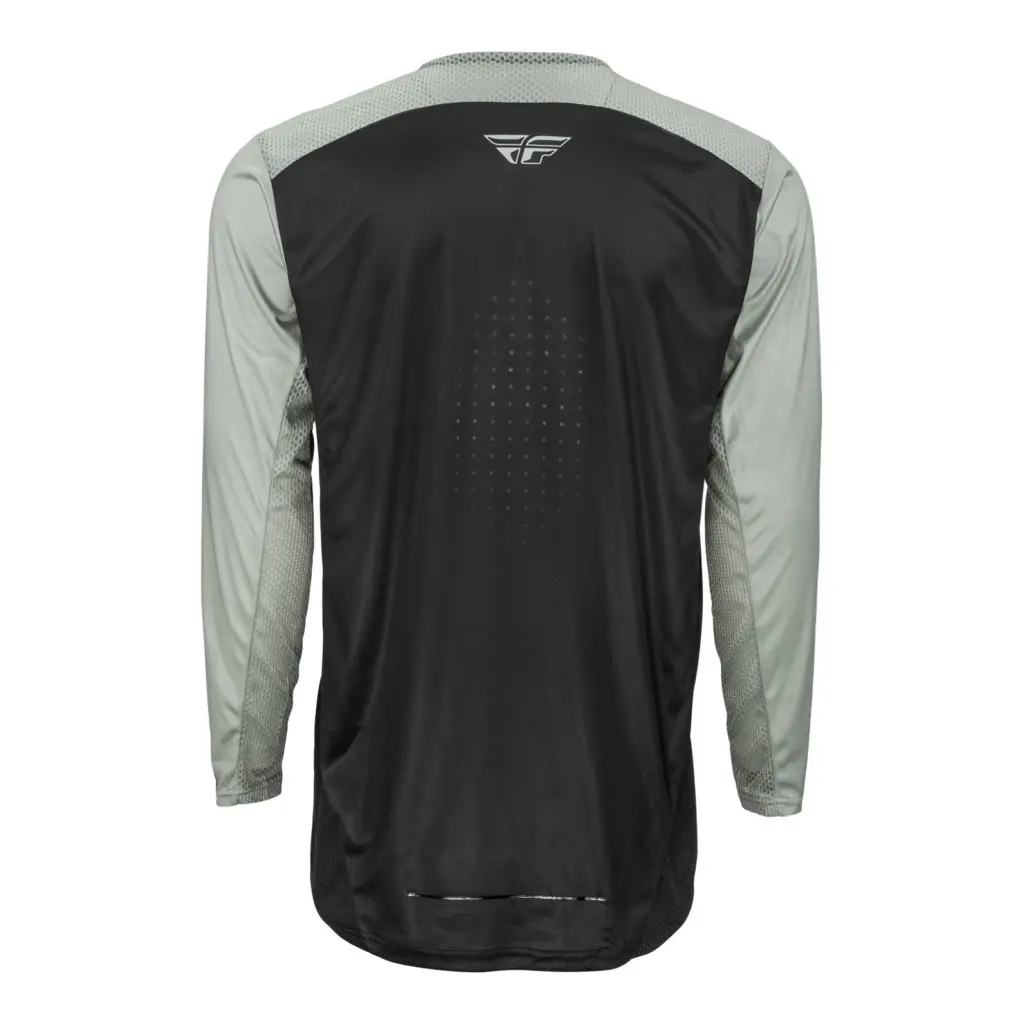 Fly Lite Hydrogen Black/Grey Motocross Jersey