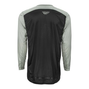 Fly Lite Hydrogen Black/Grey Motocross Jersey - Image 2