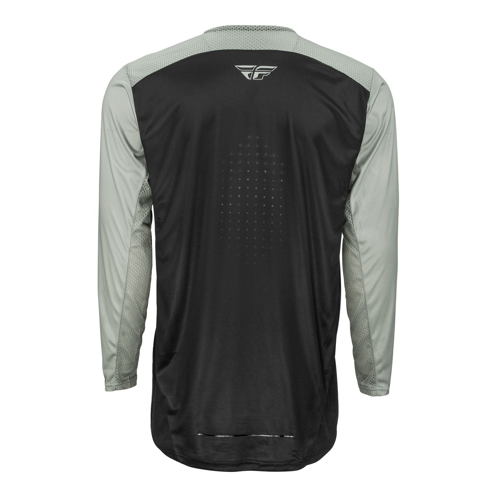 Fly Lite Hydrogen Black/Grey Motocross Jersey - Image 2