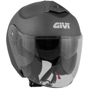 Givi X22 Planet Jet Open Face Helmet Titanium - Image 7