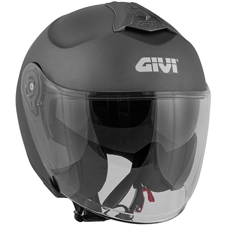Givi X22 Planet Jet Open Face Helmet Titanium - Image 7